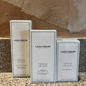 Laura Mercier Neroli Du Sud Perfume and  Body Oil & Hand Creme! NIB!
